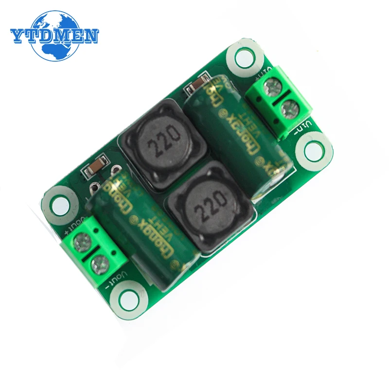 0-50V 4A DC Power Supply Filter Board Class D Power Amplifier Interference Suppression Boards Car EMI Industrial Control Panel