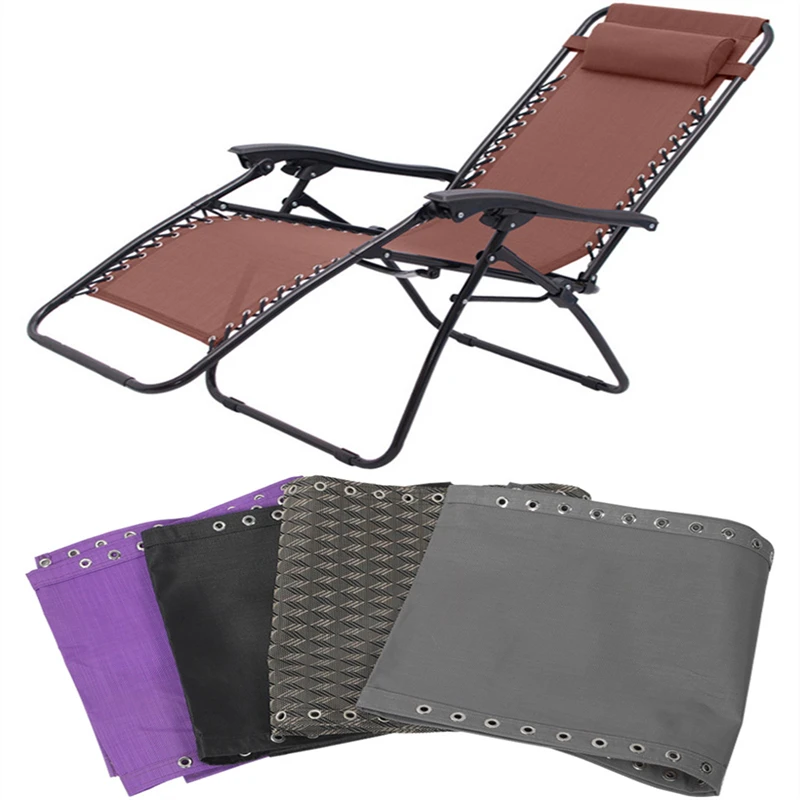 Replacement Fabric For Zero Gravity Chair 63x17 Inch Standard Sling Cloth Patio Lounge Recliner Outdoor Furniture Cover