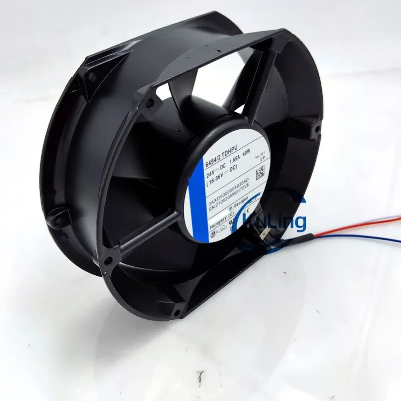 Original German Imported Aluminum Frame Fan for 6454/2TDHPU 24V 1.66A 40W 3AXD50000049368D