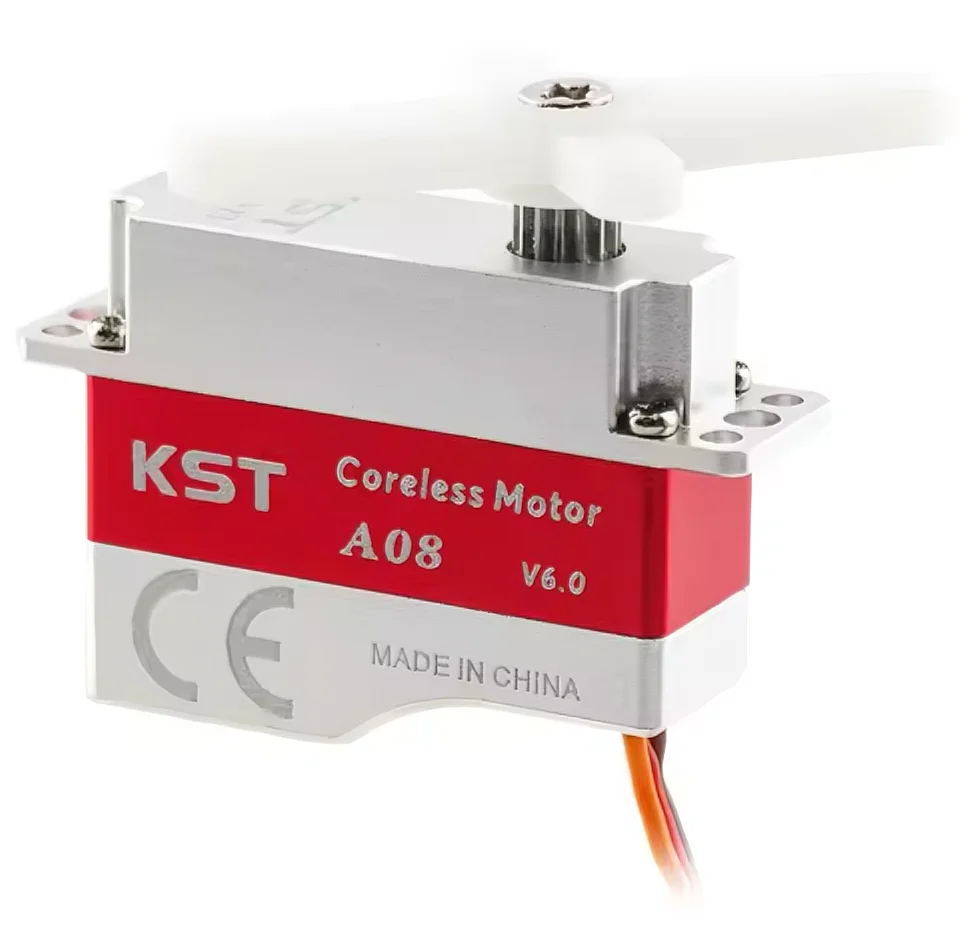 KST A08 V6.0 Coreless Metal Gear HV Servo for RC Glider DLG Model Airplane