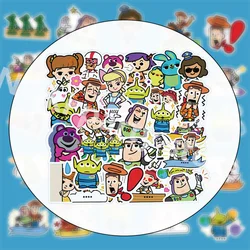 Toy Story Stickers Anime Stickers Woody Buzz Kawaii Sticker Laptop Suitcase Skateboard Guitar Phone Cartoon Kid Gift Toys