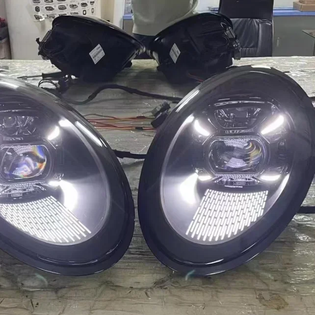 AirowFor Porsche 911 Headlight Projector Lens 2012-2018 991 992 Design LED Headlights Drl Automotive Accessories 2 - 21 Sets