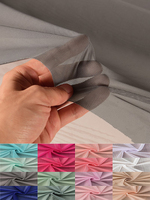 High Stretch 40D Mesh Fabric Knitted Soft 4 Ways Elastic Spandex, Sewing Dress Bottom by Half Meter