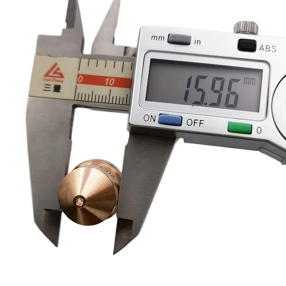 5pcs Electrode and 5pcs Nozzle 40-120A Air Cooled No HF Plasma Consumables IPX102 IPXM102 Manual Torch Machine Cutting Torch