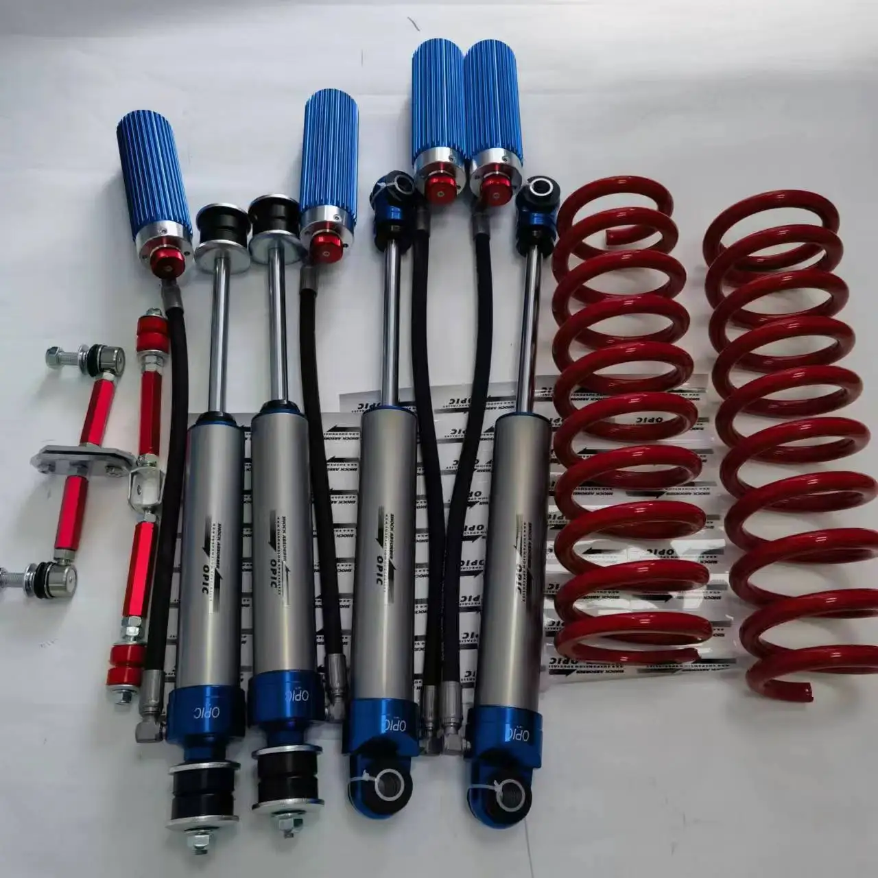Fotografia 5: Kit de Suspensão 2023 para LC79 Traseiro e Dianteiro com Amortecedor Coilover Ajustável Novo Off-Road para Carros 4x4