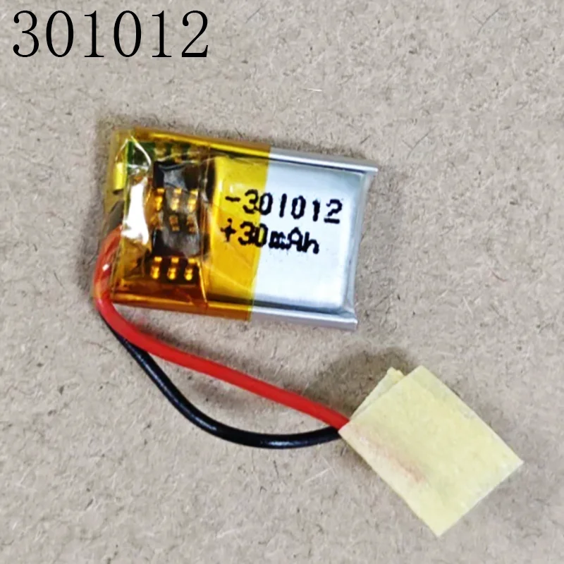 1PCS/LOT ultra-small 301012 with lines polymer lithium battery 3.7V battery for Bluetooth earphones smart wearables