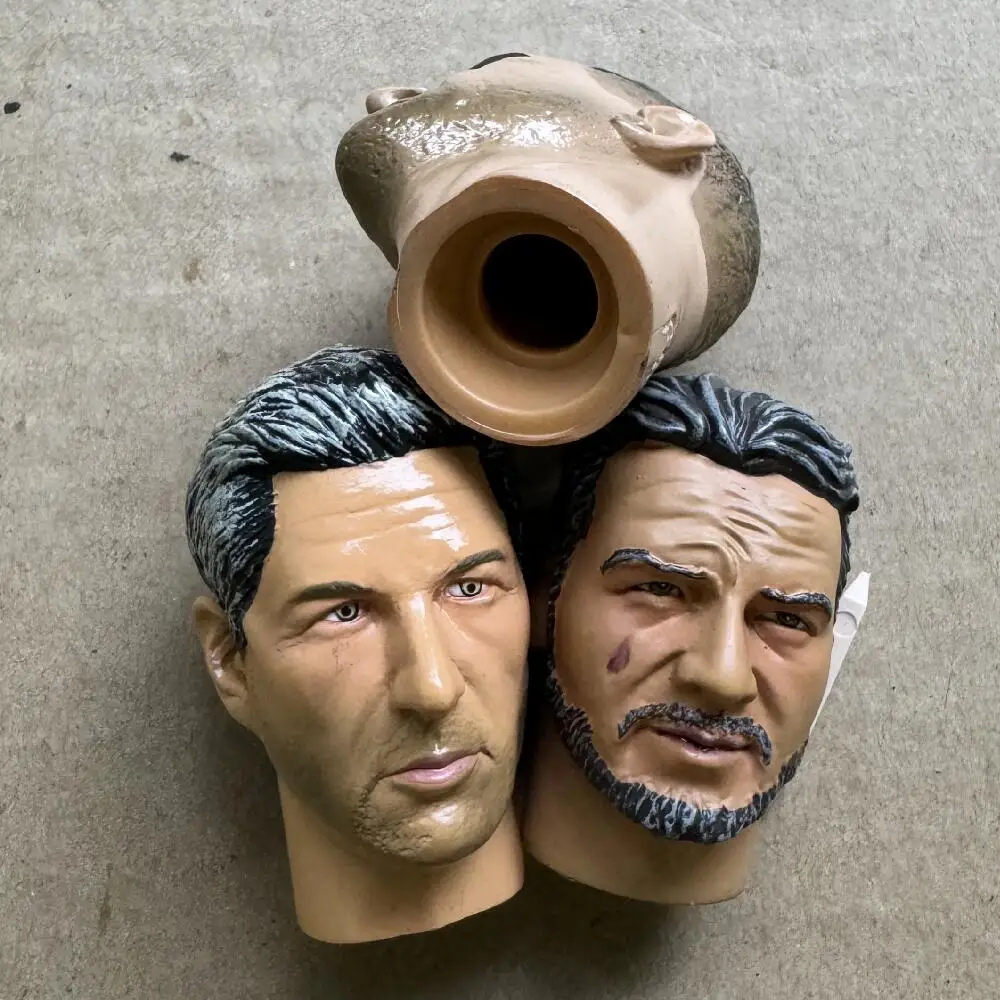1/6 Soldat Puppe Köpfe Verschiedene Charaktere Solide Männliche Kopf Für 30 cm Soldat Körper DIY Spielzeug – Detail 4