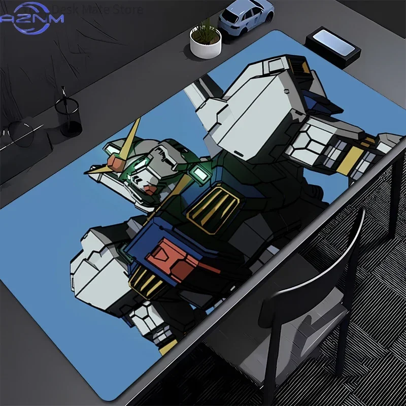 Large Mechanical Warrior Gundam Mk II Non-Slip Mousepad for Esports Game Players Laptop Mat Anime Coaster PC Accessories