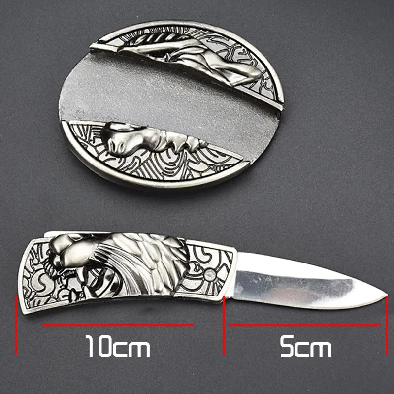 Retro Metal Carving Eagle West Cowboy Belt Buckle Super Cool Male Logo Jeans Accessories Fit 3.8CM-4CM Belt Best Man Gift