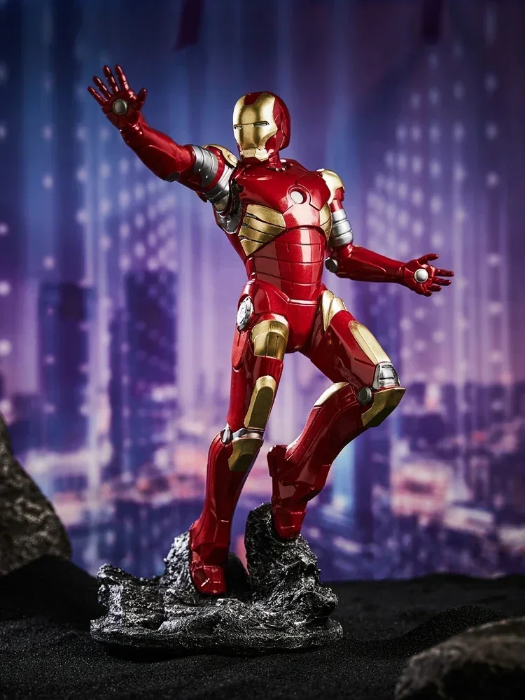 53cm Iron Man Handmade Mk43 Model Avengers Alliance Surrounding Resin Statue Large Creative Home Decoration Gift