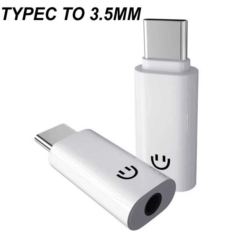 Type c To 3.5mm Earphone Adapter 3.5 Jack USB C Audio Converter for iPhone 15 Samsung USB   C to 3.5mm Headphone Connector