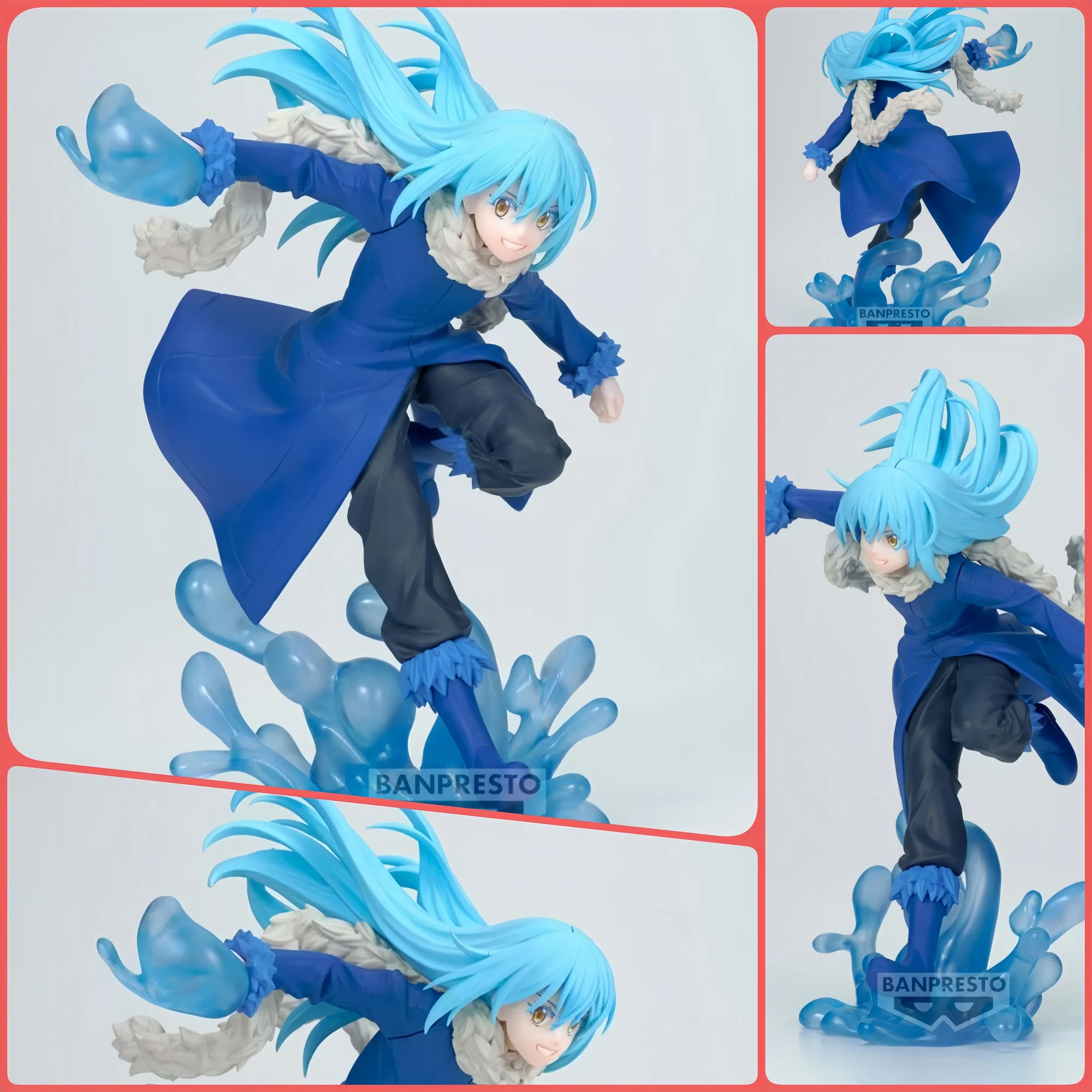 

Banpresto Bandai That Time I Got Reincarnated as a Slime Rimuru Tempest 19cm Standing Figure Model Collectible Anime Figurine