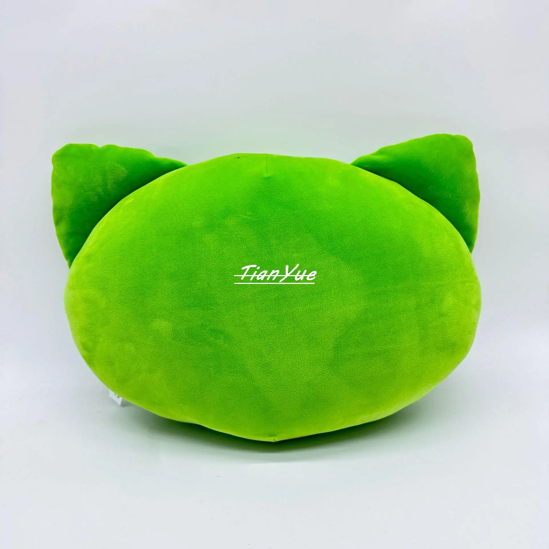 Cute The Weeknd Kiss Land Green dog Pillow Stuffed doll Xmas Soft doll for children\'s Birthday gift 42cm