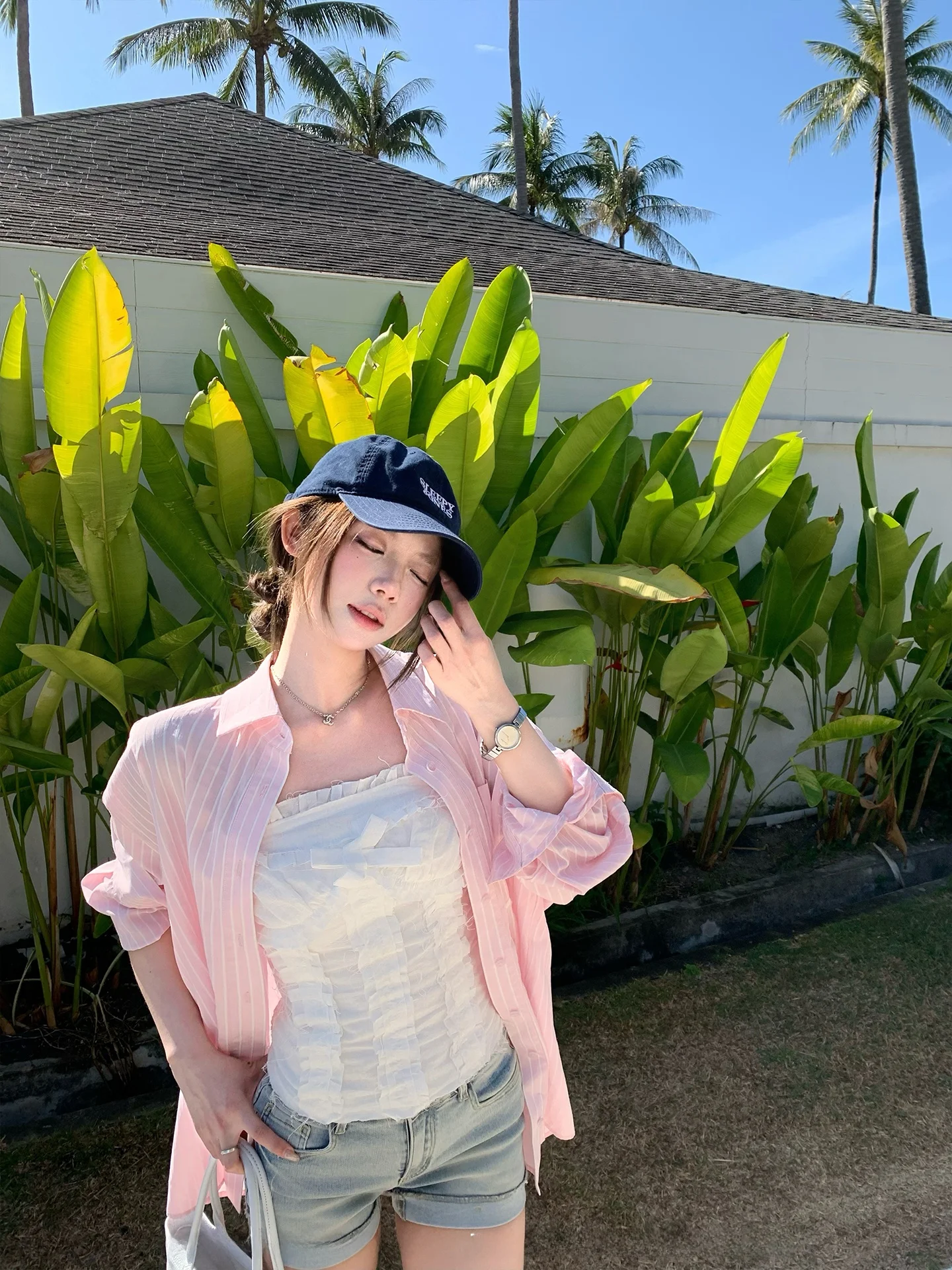 

Женские хлопковые джинсовые шорты-клеш Circle Cooky в корейском мультяшном стиле «Маленький ковбой», летние, ретро, с завышенной талией