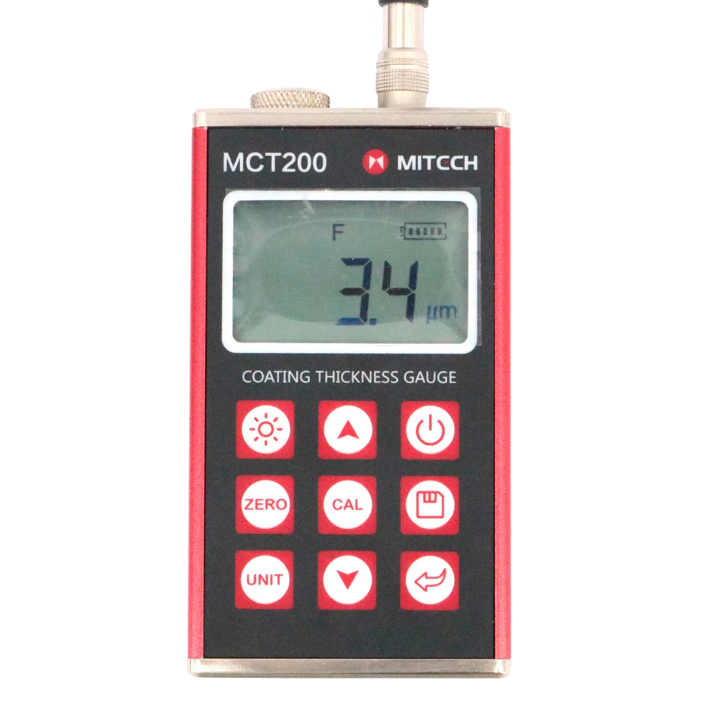 利用可能なプローブによって統合されたMITECH-MCT200厚さゲージ、アプリケーションの範囲