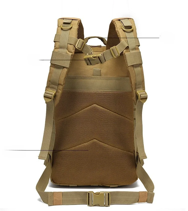 45L Taktischer Rucksack Große Kapazität Outdoor-Rucksack Fitness-Wanderrucksack Camping-Ausrüstung Reise-Wanderrucksäcke – Detail 7