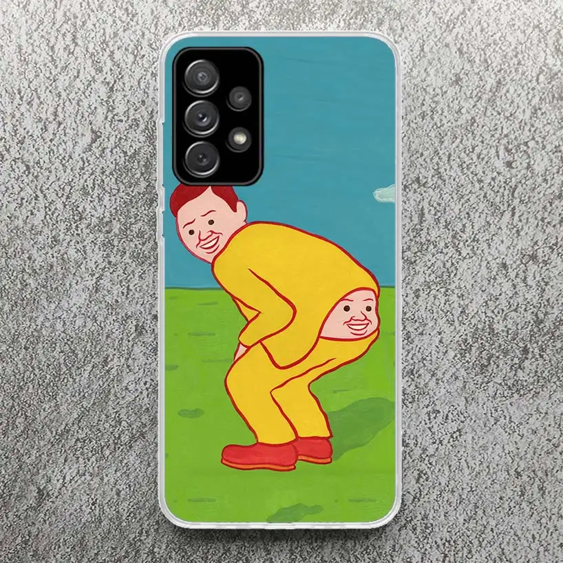 Coque de téléphone souple à imprimé de bande dessinée de Joan Cornella, étui pour Samsung A51 A50 A21S A70 A71 A31 A41 A10 A20E A30 A40 horizon A7 A8 A9