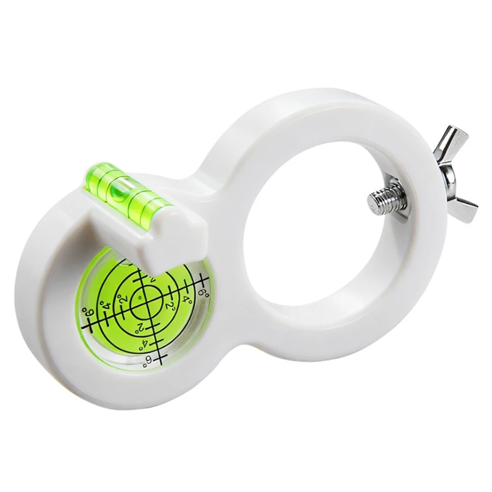 Circular Drill Level Attachment for Spirit Level Use with Electric Drills to Precise Alignment in Multiple Applications