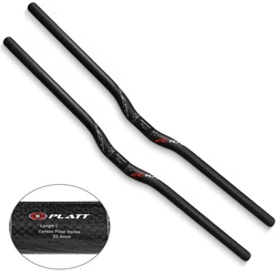 EC10 Full Carbon Fiber Bicycle Handlebar Mountain Bike MTB Handlebar Flat Bar for Folding BMX Handlebars Bicycle Part New 25.4