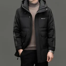 Luxury Down Jackets 2025 Designer Clothing Men's Duck Long Cold-Proof Warm Winter Coat Lightweight Padding For Men