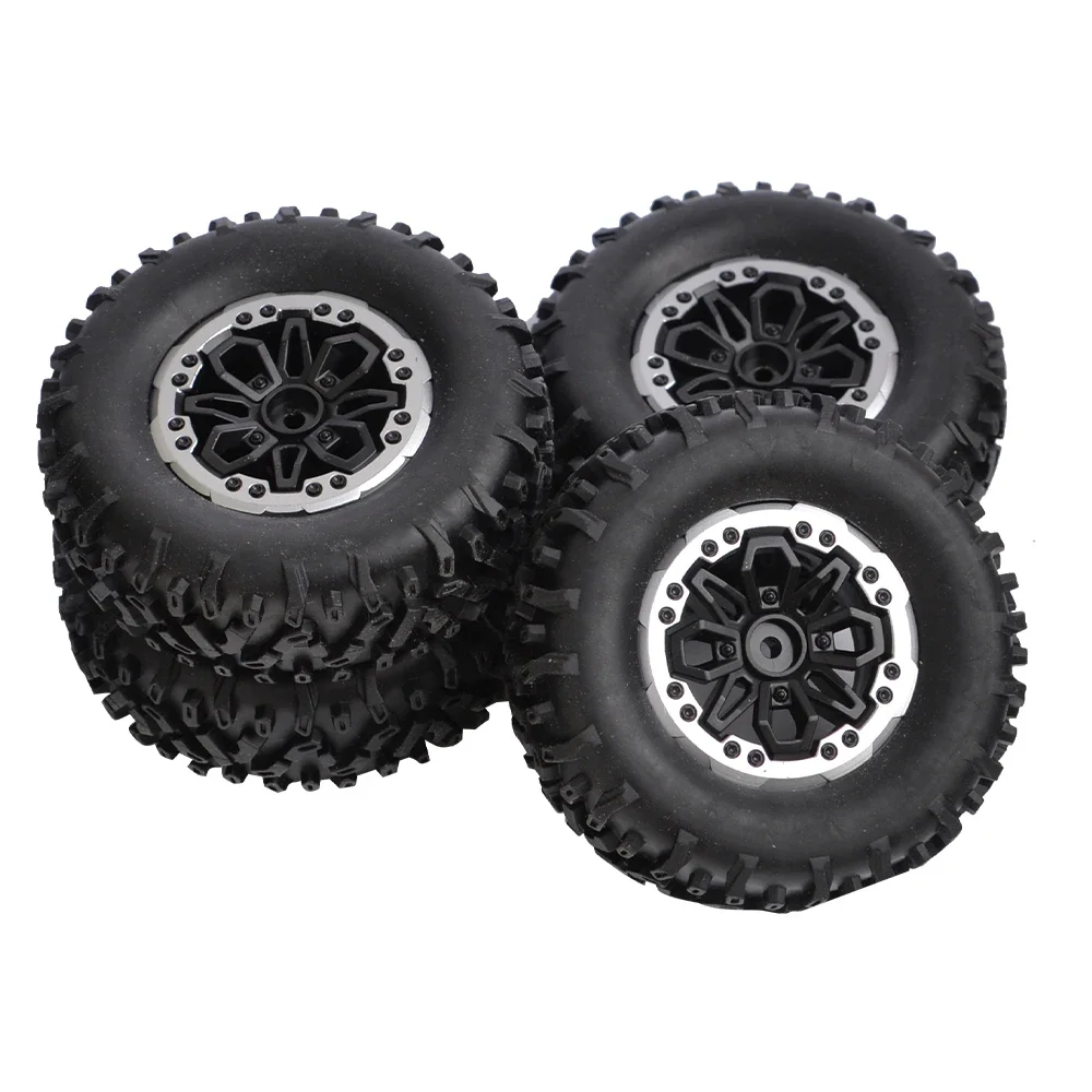 RC Pneu de Voiture, 4pcs 1/8 RC Camion RC Pneu de Voiture RC Roue de Pneu Solution Innovante