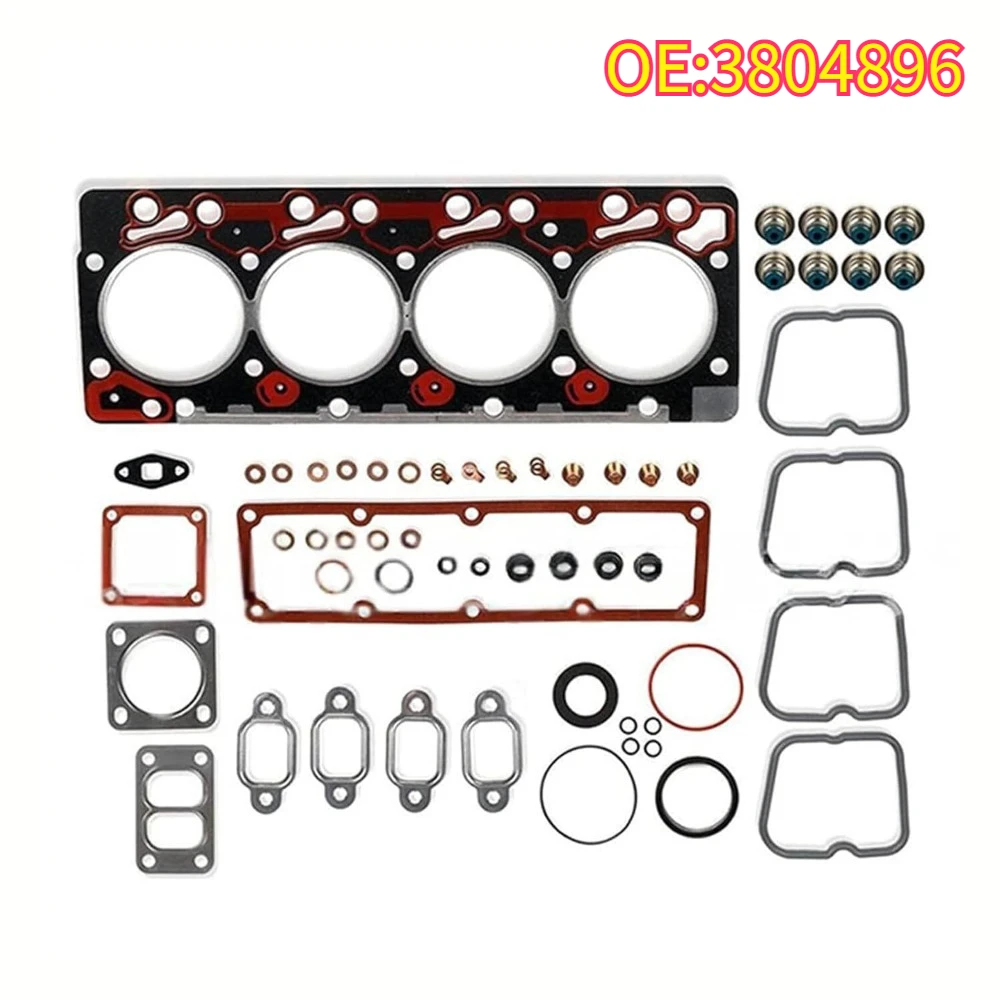 

For 3804896 Bovenste pakkingset Onderste pakkingserCummins 3.9L-motor 3802240 3802361 3802375