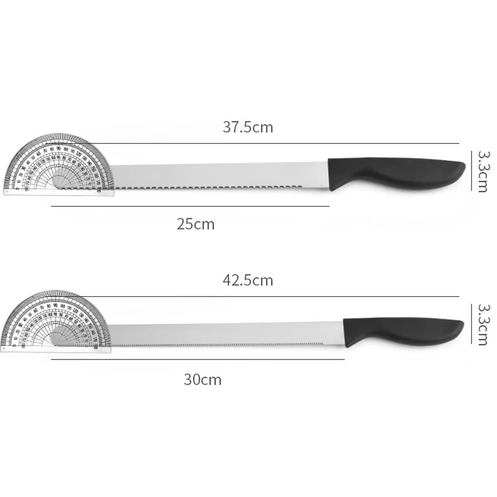 

2Pcs Cream Scraper Cake Cutter Stainless Steel Lightweight Ergonomic Design Easy Handle for Home Bakery Baking Supplies