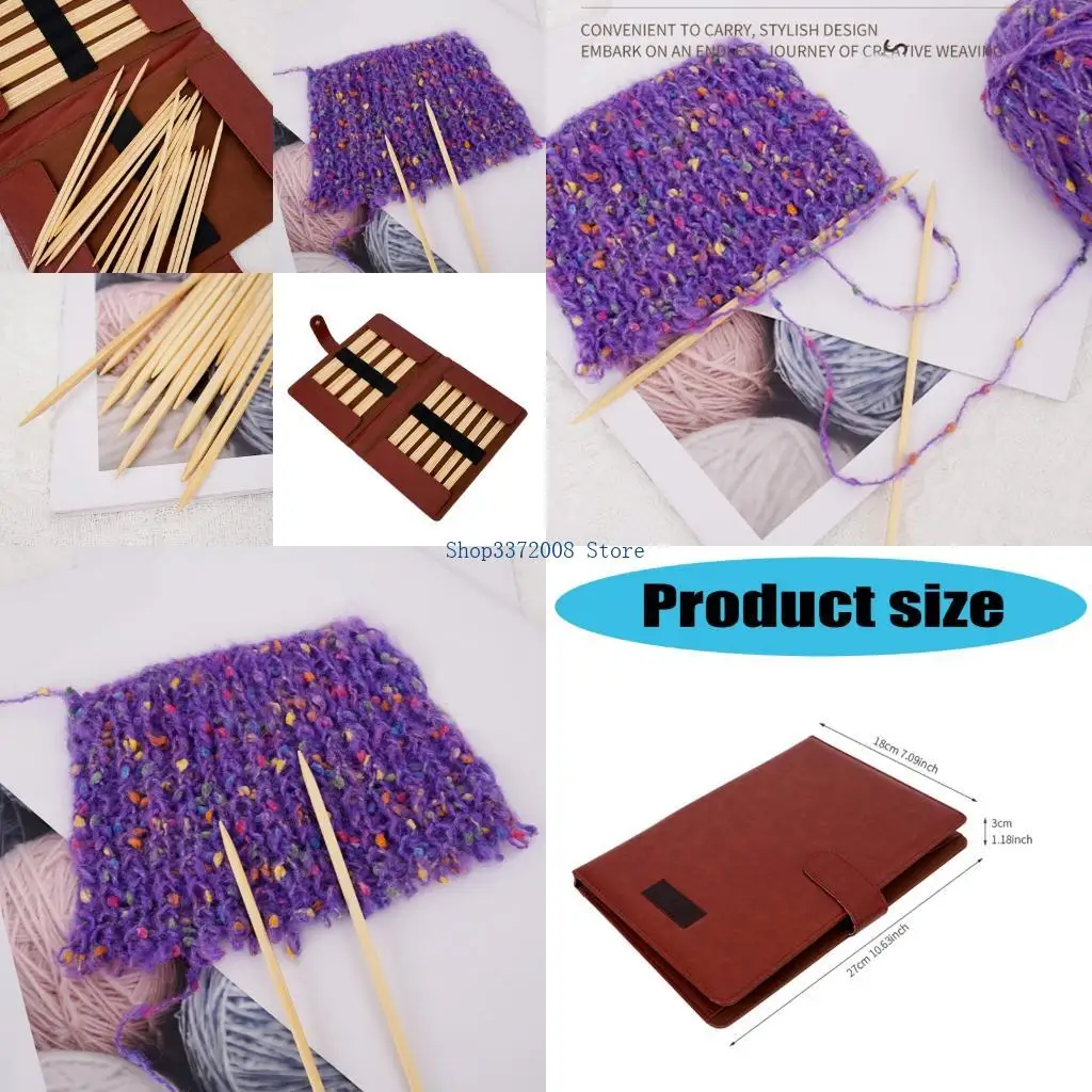 

20 см дровяной вязаной иглы для носка для носка для носка для начинающих