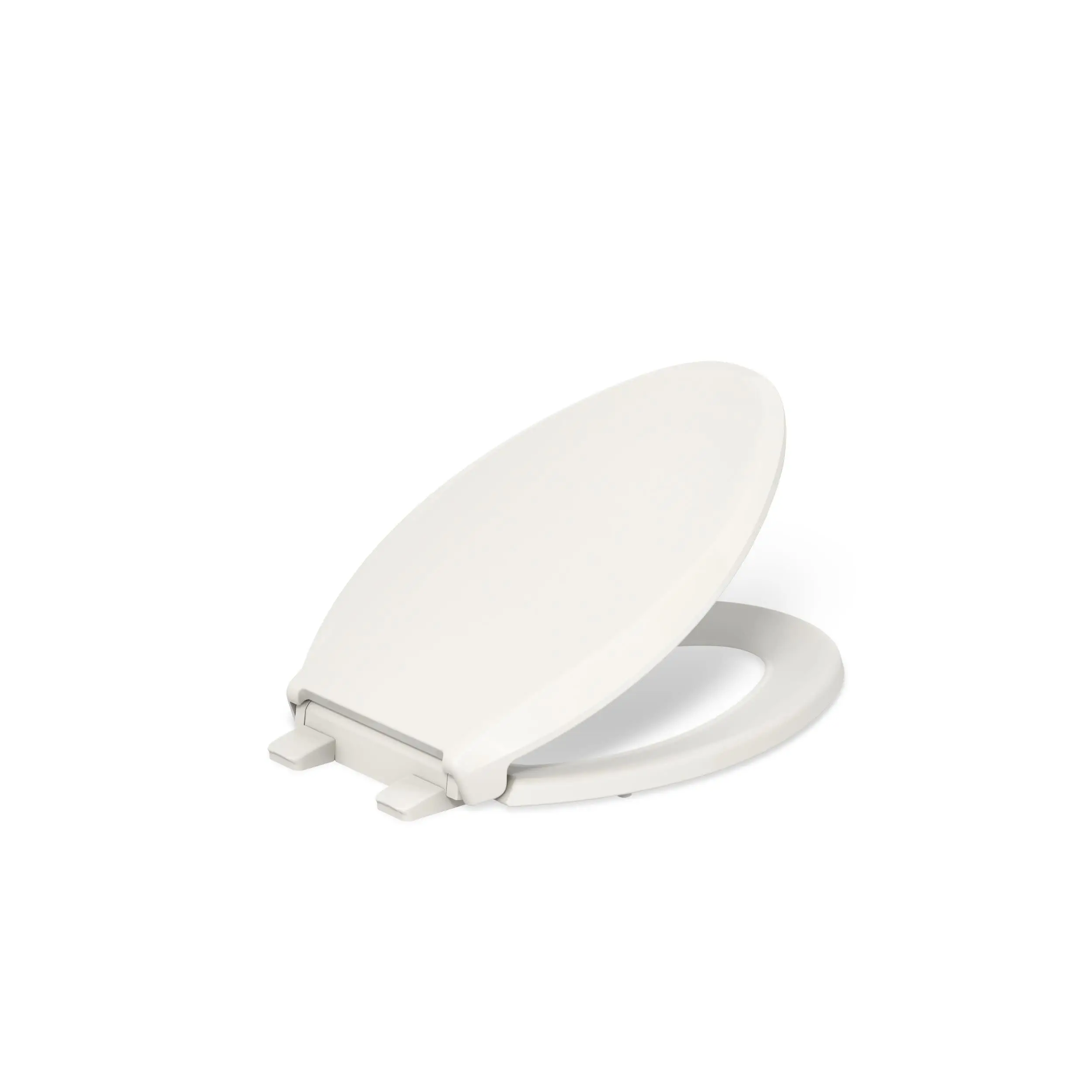 4636-RL-96 Cachet Elongated Toilet Seat Slow Close t Close, Toilet Seat Quiet Lid, Contoured Grip-Tight Bumpers