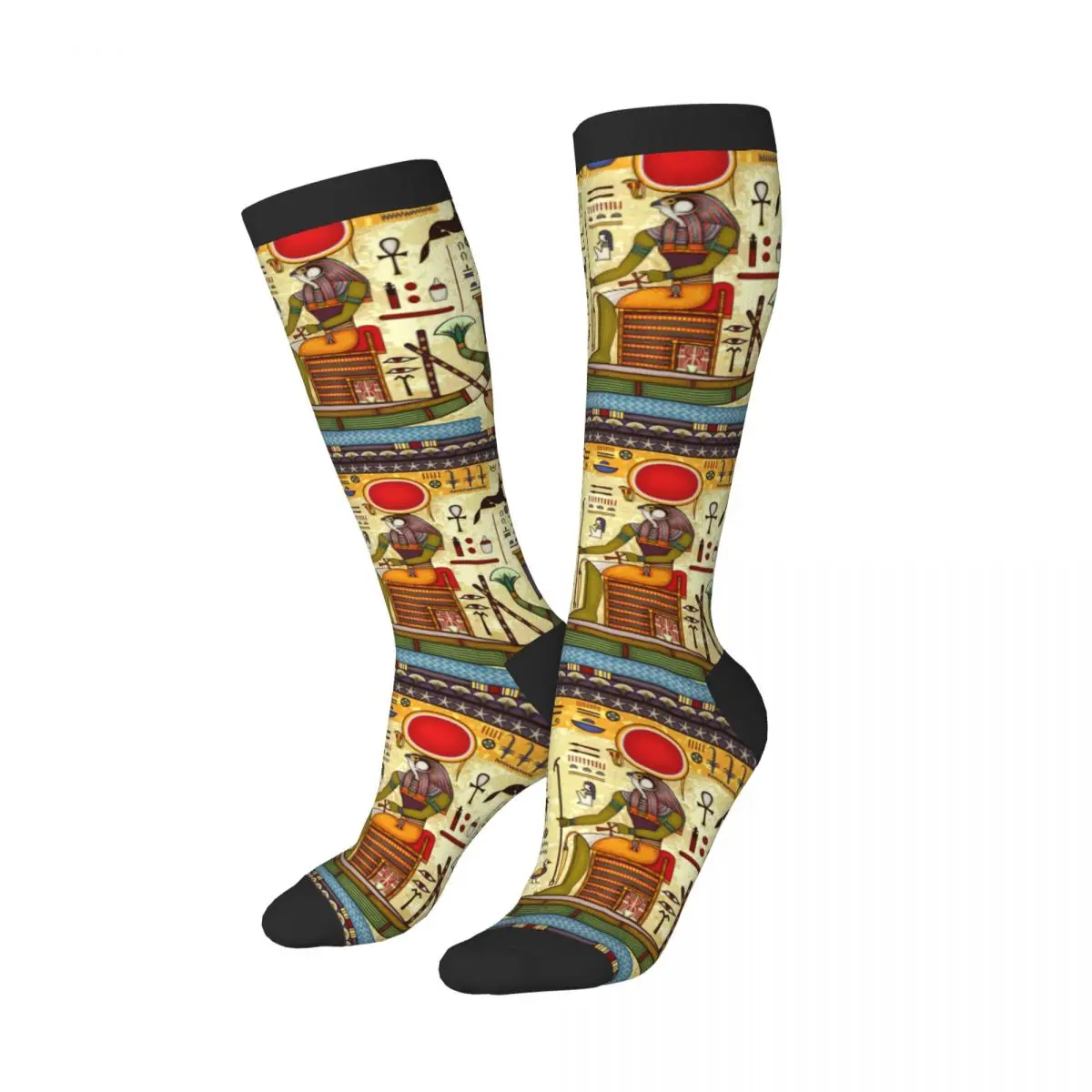 Casual Socks Ancient Egyptian Icon Long Harajuku Retro Business Socks