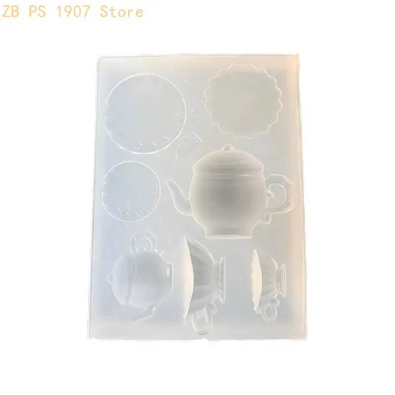 European Standard Compliant Silicone Teapot Mold For Professional Cooking And Hobbyists 55KA