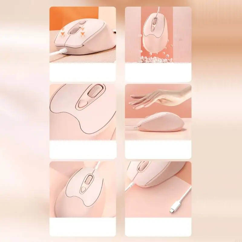 Q84A 800-1200-1600DPI USB C CROUSED MOUSE LIGHT WETRE