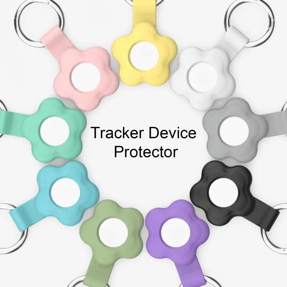 Tracker Protective Case Locator Case Tracker Device Protector Case Shock-absorbing Scratch-proof Cover Silicone Airtag for Pets