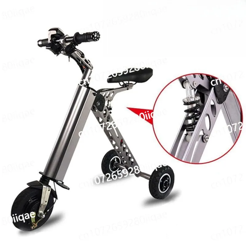 

Электромобиль Сверхлегкий портативный велосипед, маленький аккумуляторный автомобиль для взрослых, мужчин и женщин