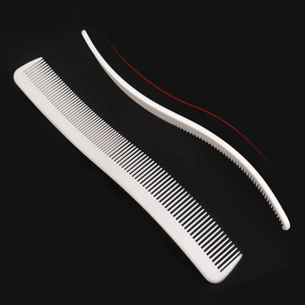 S Arc Design Curved Barber Comb Hair Clipper Cutting Comb Hair Cutting Comb Salon Haircutting Comb Hairdressing Hair Styling