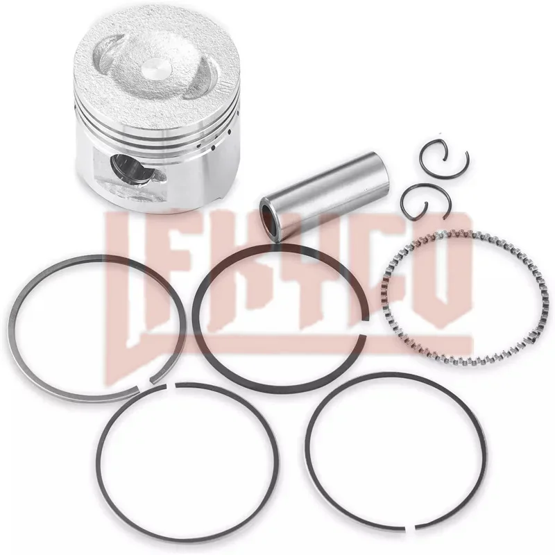 Motorcycle Engine Parts Moped Scooter ATV Pit Bike 4 Stroke for GY6 50CC 60CC 80CC 100CC 125CC 150CC Piston Rings Pin 13mm Kit