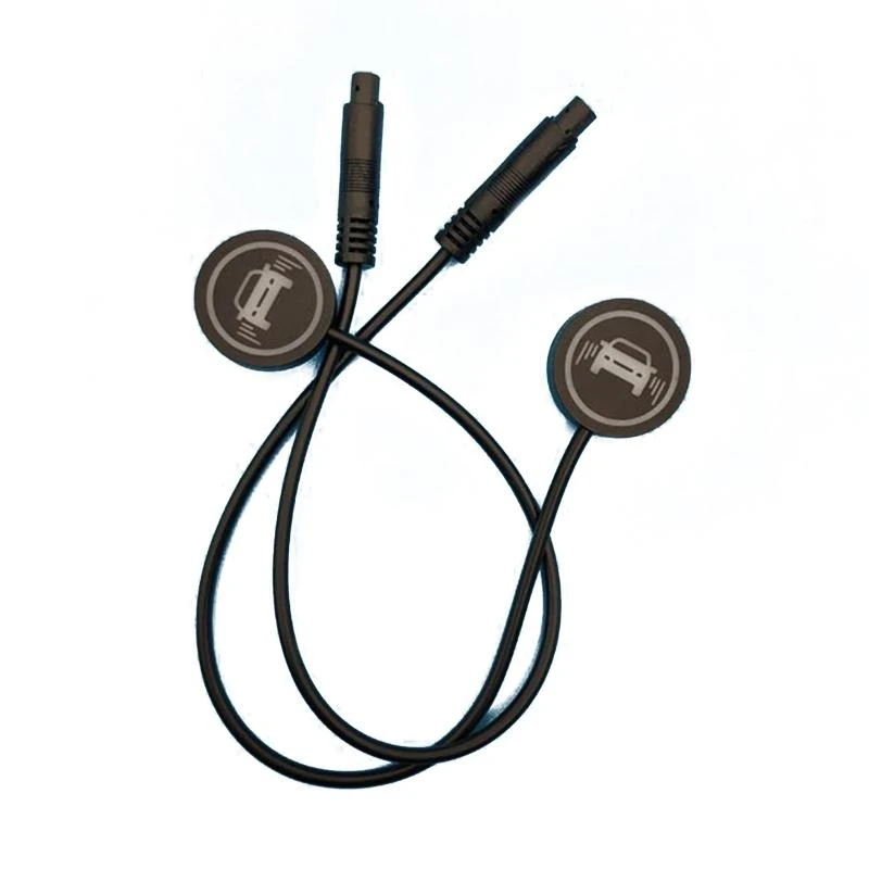 G8TE 2Pcs Vehicle Car Blind Spot Detection System bsd Warning Light Alarm Safety Driving Car Alarm Distance Assist