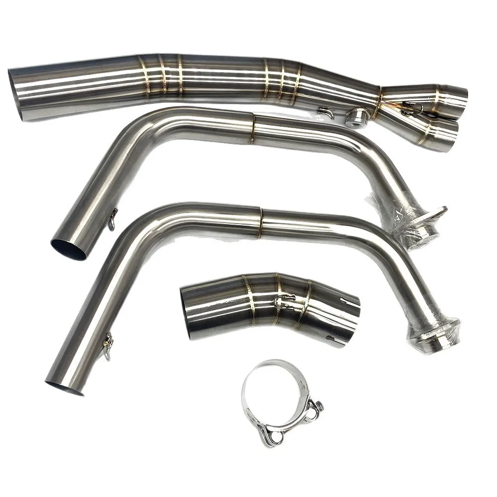 Slip-on Exhaust Ninja400 z400 High - Efficiency Full System 51mm Motorcycle Midlle Front Link Pipe