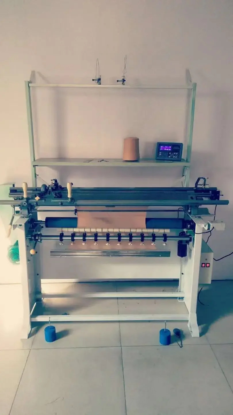 Semi Automatic Knitting Machine for Making Jersey Sweater