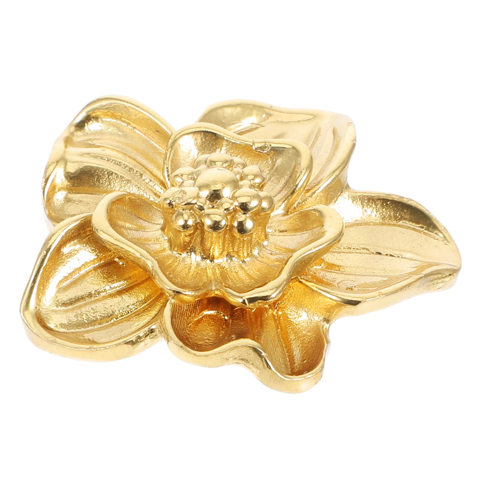 

Flower Shape Brass Cabinet Knobs Drawer Pulls Furniture Hardware Decorative Handles Wardrobe Accessories Vintage for drawers