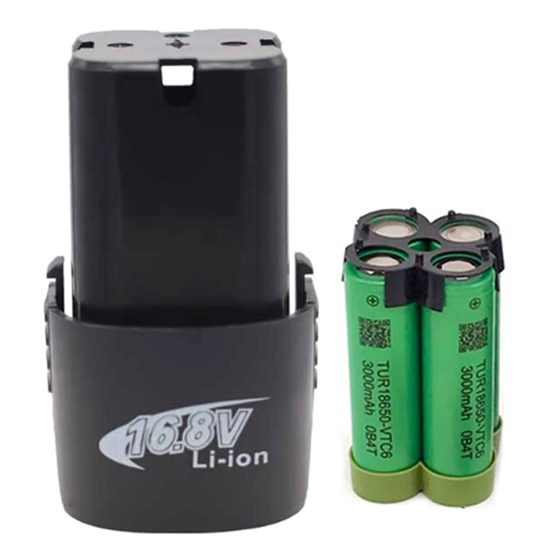 16.8V 18650 Li-ion Battery Pack-Replacement Power Source for Cordless Screwdrivers&Electric Drills,High Output DIY Tool Battery