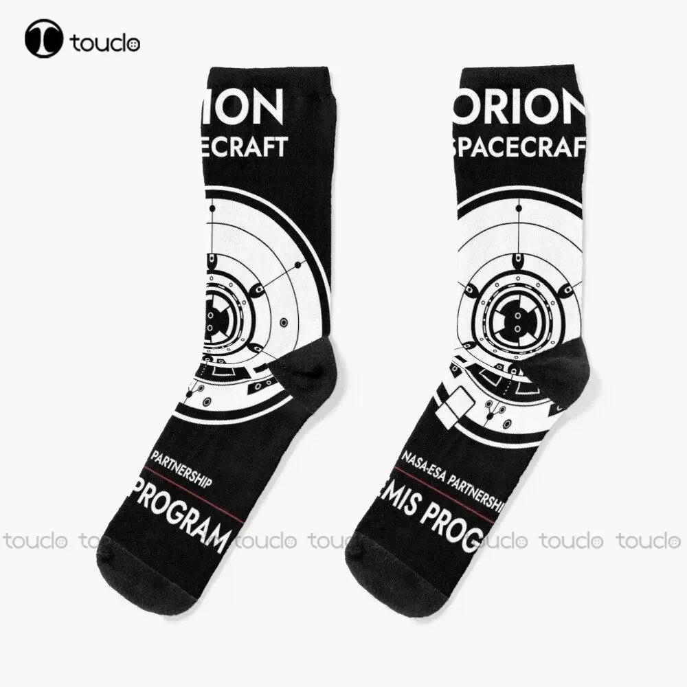 Orion Spacecraft. Artemis Program Socks Cute Socks For Women Fashion Creative Leisure Funny Art Abstract Oil Painting Socks