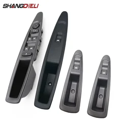 4Pcs/Set Power Window Control Switch Car Window Lifter Switch for Citroen C4 2004 - 2007 2008 2009 2010