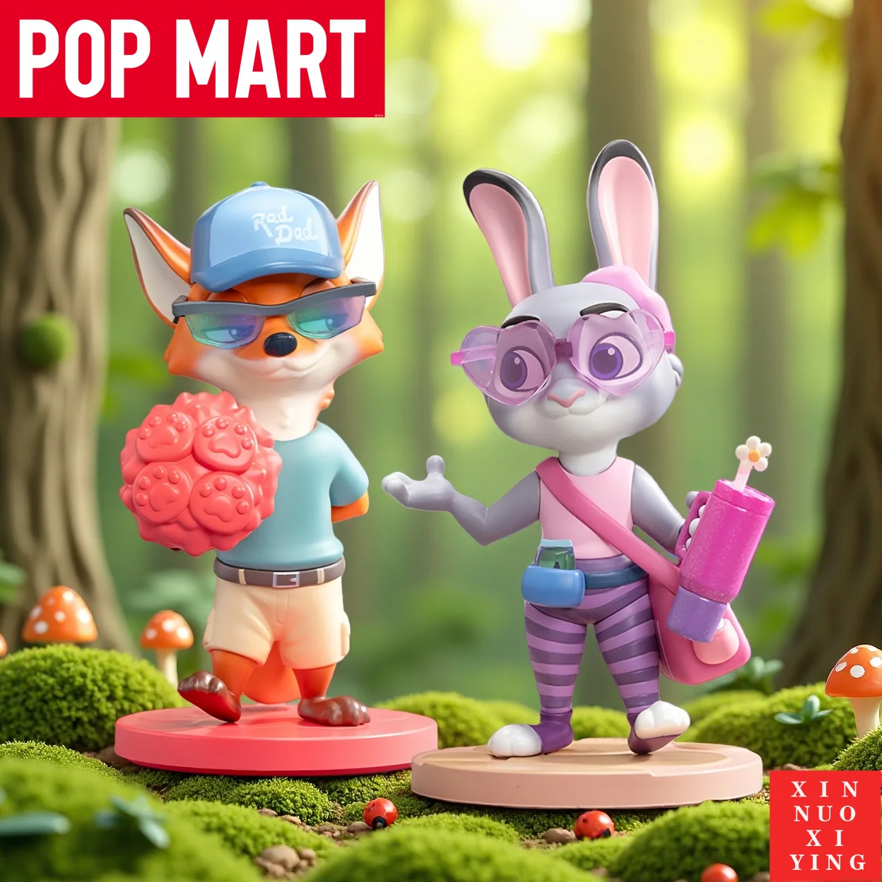 

Подлинная POP MART Zootopia Crazy Continuation Series слепая коробка Kawaii аниме фигурка модель украшения фигурка настольный дисплей игрушки
