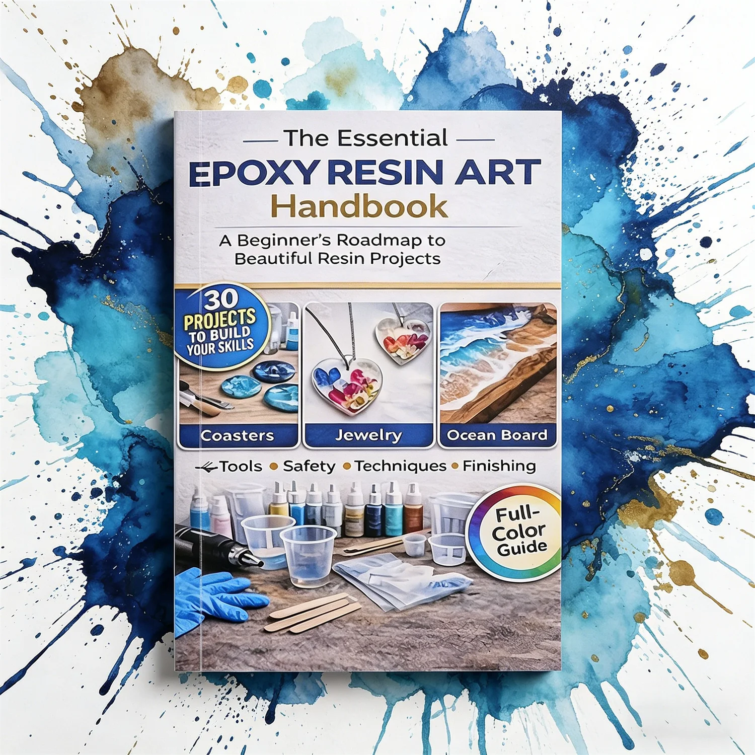 Resin Art Tutorial - Inleiding tot epoxyharskunst: Tutorial van beginnend
