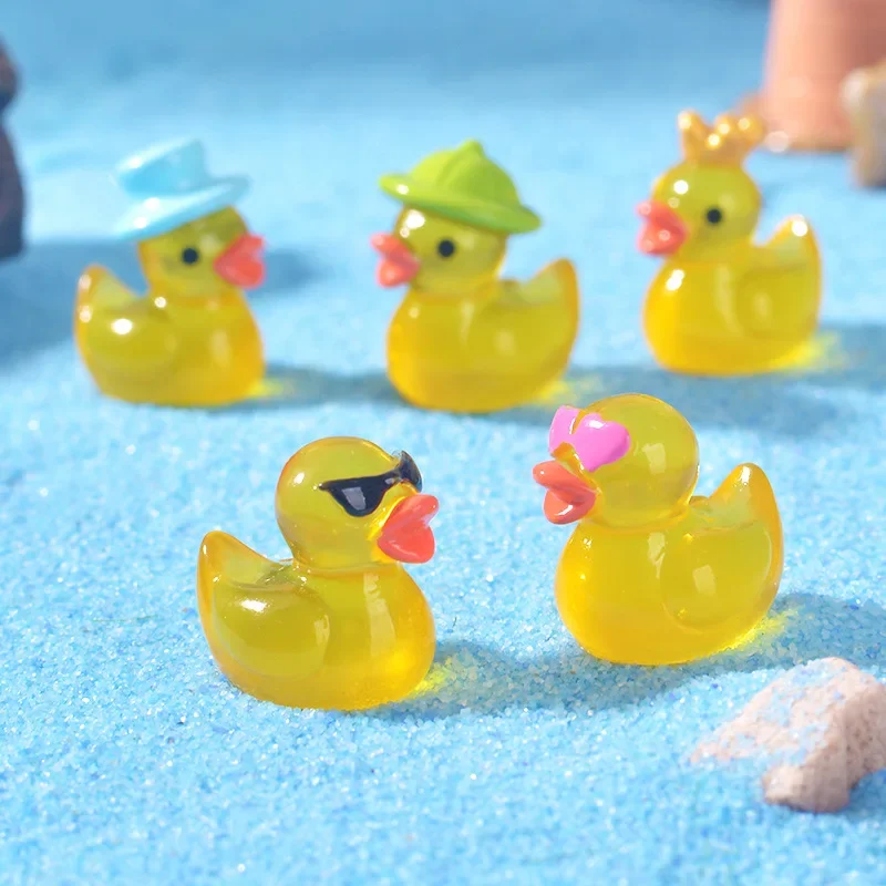 120 Mini-Harz-Enten In 10 Farben – Leuchtend, Wasserdicht, Für Garten, Aquarium & DIY