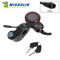 6 Pin LCD Display For Hitway H5 Kickscooter Display With Locking Electric Scooter Instrument Dashboard Accessories
