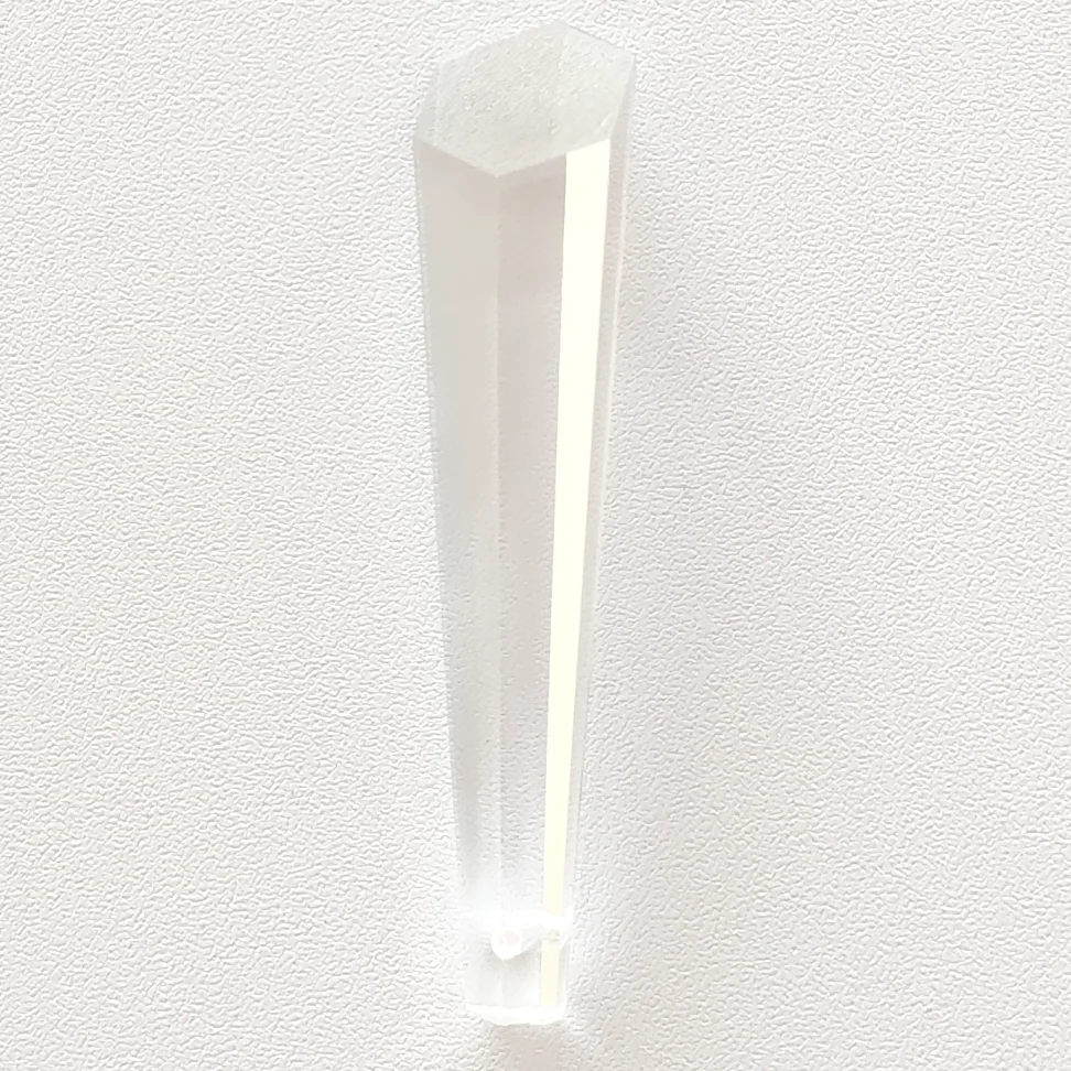 Crystal Bull Leg 62mm 8pcs Lighting Pendant Furniture Decoration Geometry Enthusiasts Wedding Holiday Decoration Accessories