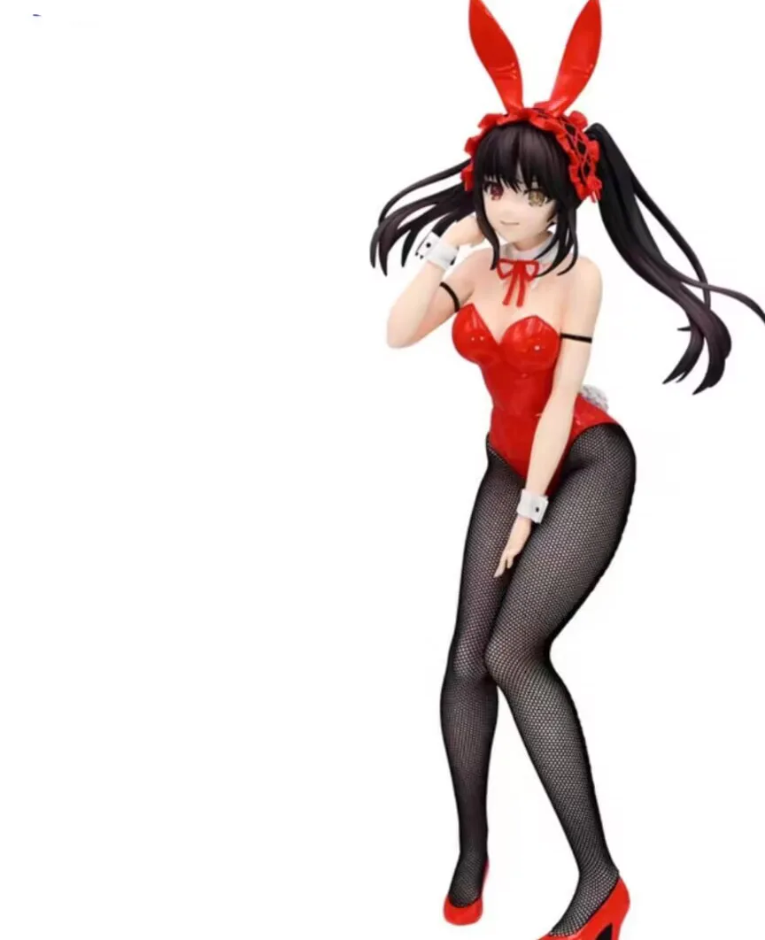 

Без коробки 2025 В наличии 100% японский оригинальный подлинный ПВХ Tokisaki Kurumi Bunny ver фигурка Коллекционная модель игрушки для мальчиков