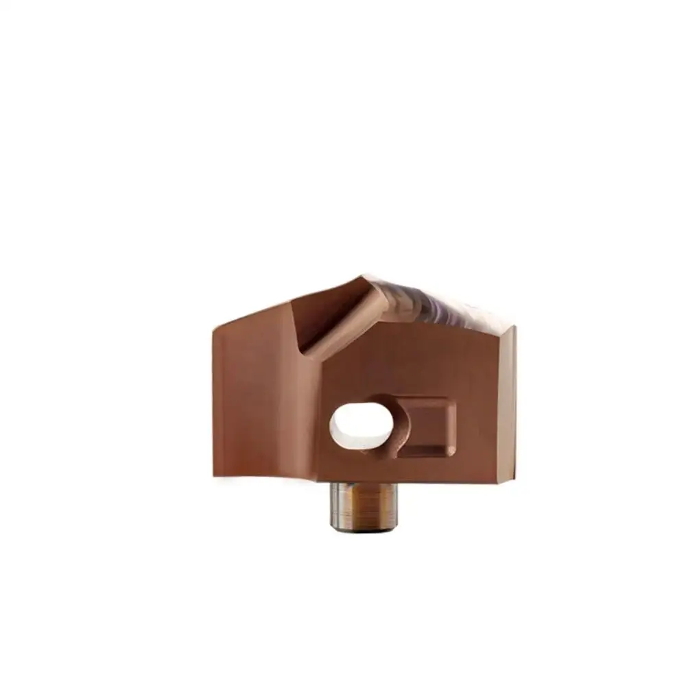 

HOANYOREHigh Productivity CNC Tool Speed Drill Bit Crown Drill Bit Replaceable Tool Head Hard Alloy Blade Insert Drill